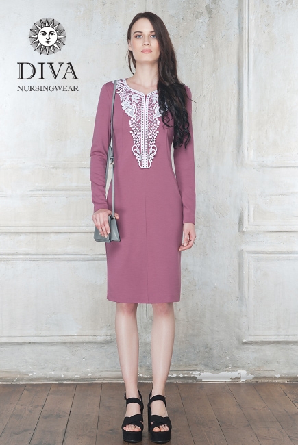 Платье для кормящих Diva Nursingwear Carmela, цвет Antico