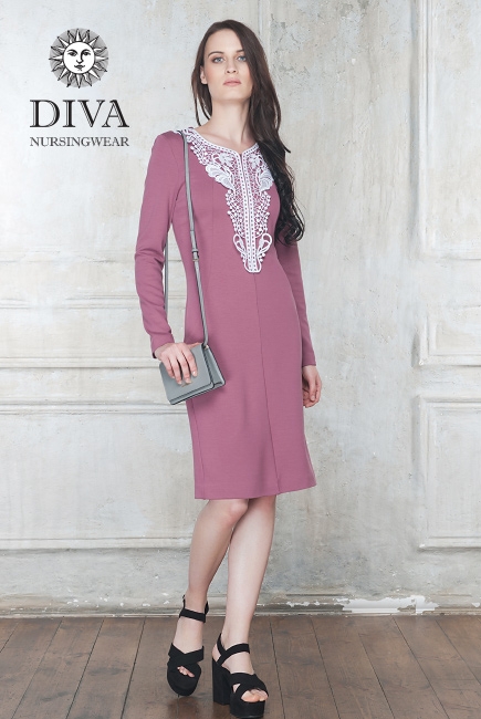 Платье для кормящих Diva Nursingwear Carmela, цвет Antico