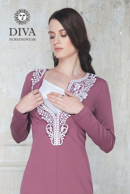 Платье для кормящих Diva Nursingwear Carmela, цвет Antico