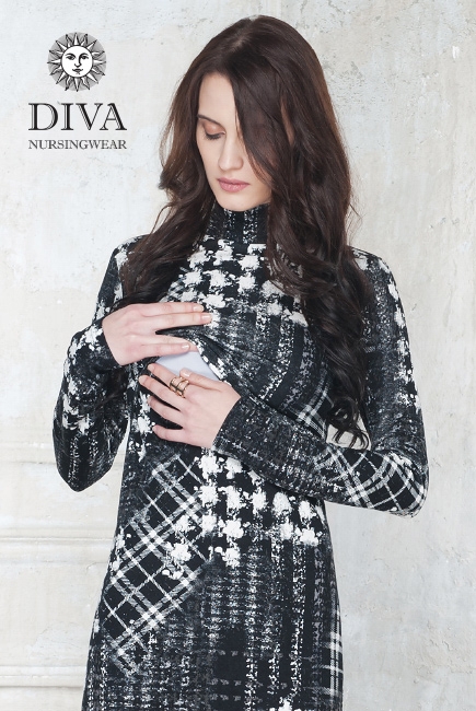 Платье для кормящих Diva Nursingwear Simone, принт Spazio