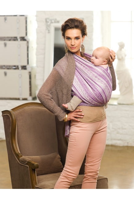 Слинг с кольцами Diva Milano с шерстью, Merletti Viola