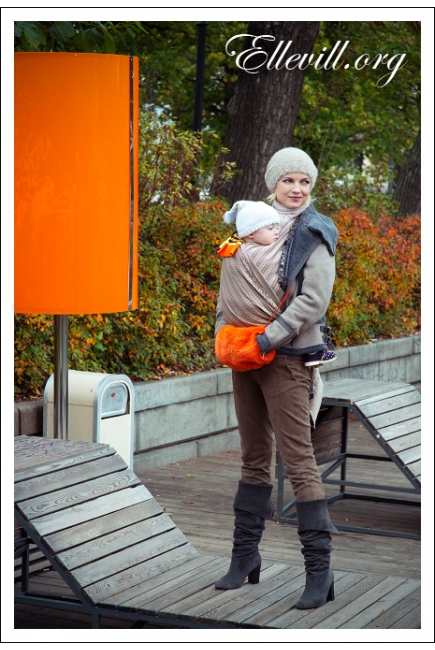 Слинг Ellevill Norwegian Style Alba с шерстью