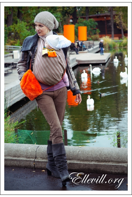 Слинг Ellevill Norwegian Style Alba с шерстью