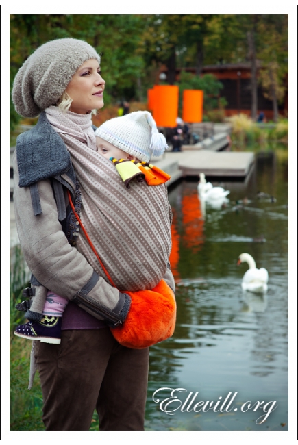 Слинг Ellevill Norwegian Style Alba с шерстью