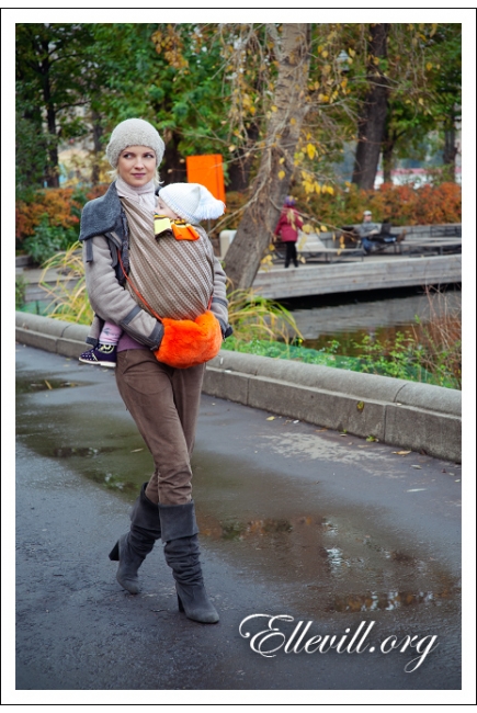 Слинг Ellevill Norwegian Style Alba с шерстью