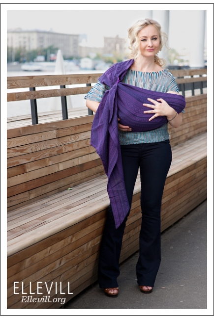 Слинг с кольцами Ellevill Zara Aubergin