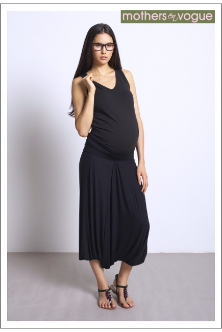 Арабские штаны-комбинезон Mothers en Vogue, цвет черный