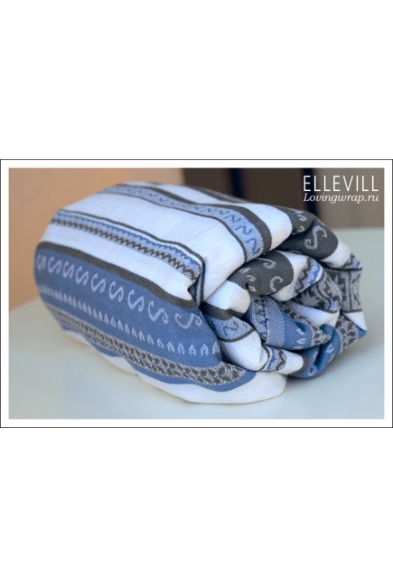 Слинг с кольцами Ellevill Zara Tricolor Blue
