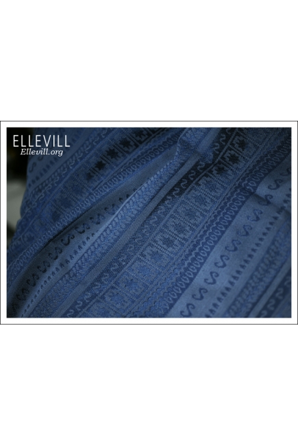 Слинг с кольцами с шелком Ellevill Caelum Blue