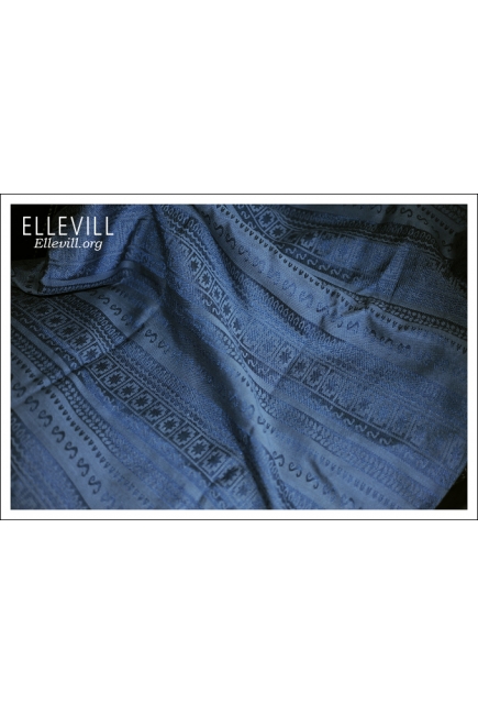 Слинг с кольцами с шелком Ellevill Caelum Blue