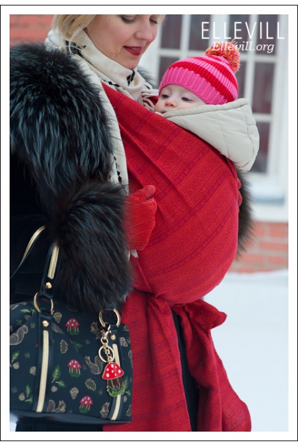 Слинг с кольцами Ellevill Jade Chilli