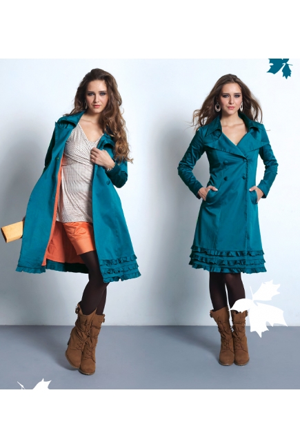 Плащ "Wuthering Cotton Sateen"