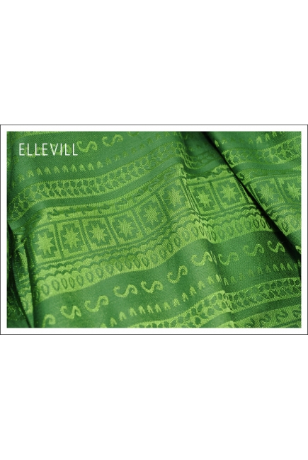 Слинг с кольцами Ellevill Caelum Green с шелком