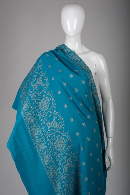 Слинг-шарф Diva Milano, Barocco Lions Turchese