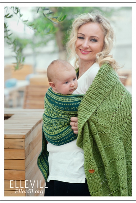 Слинг с кольцами Ellevill Zara Lemongrass