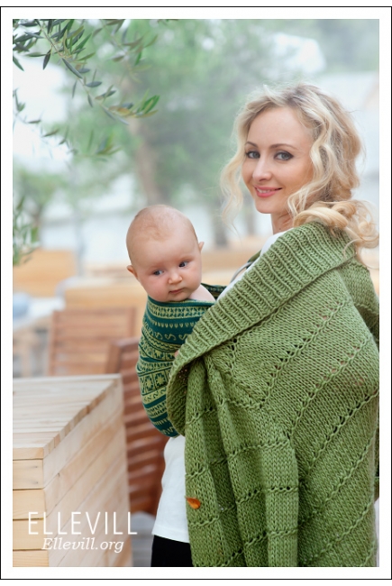 Слинг с кольцами Ellevill Zara Lemongrass