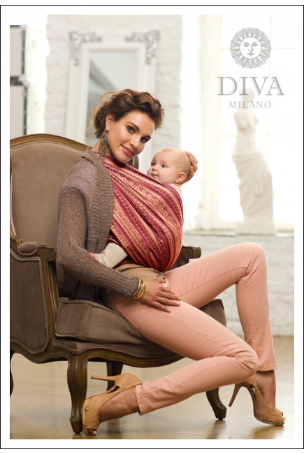 Слинг-шарф Diva Milano cо льном, Merletti Eminenza