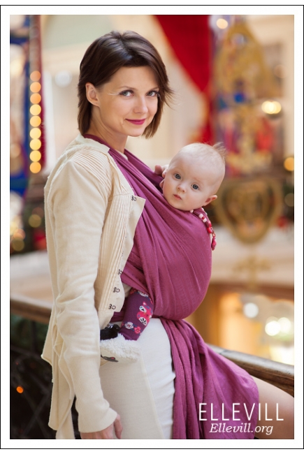 Слинг с кольцами Ellevill Caelum Nostalgia с шелком