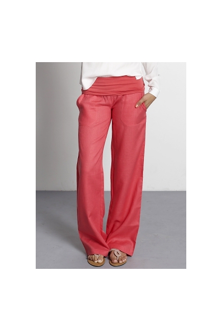 Брюки для беременных и кормящих Mothers en Vogue Weekender Pants, цвет серо-бежевый