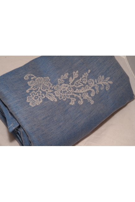 Слинг-шарф Diva Milano cо льном, Reticella Notte