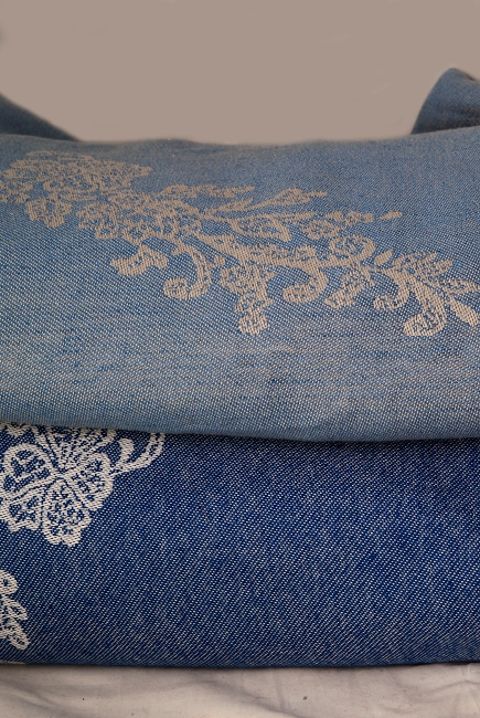 Слинг-шарф Diva Milano cо льном, Reticella Notte