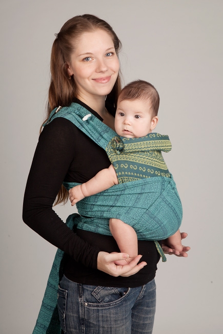 Май-слинг Ellevill Zara Lemongrass/ Jade Safira