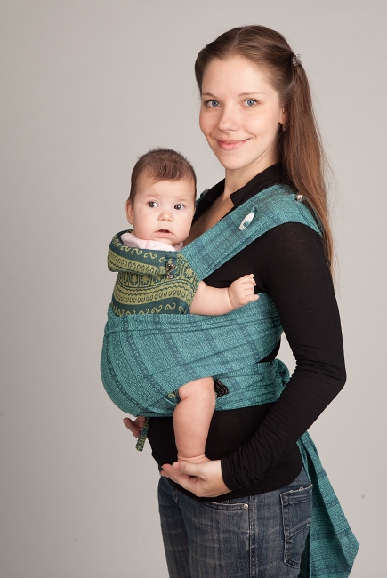 Май-слинг Ellevill Zara Lemongrass/ Jade Safira