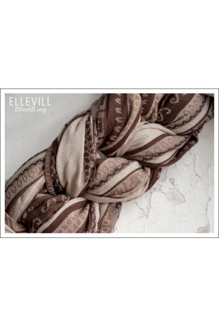 Слинг с кольцами Ellevill Zara Tricolor Sandstorm со льном