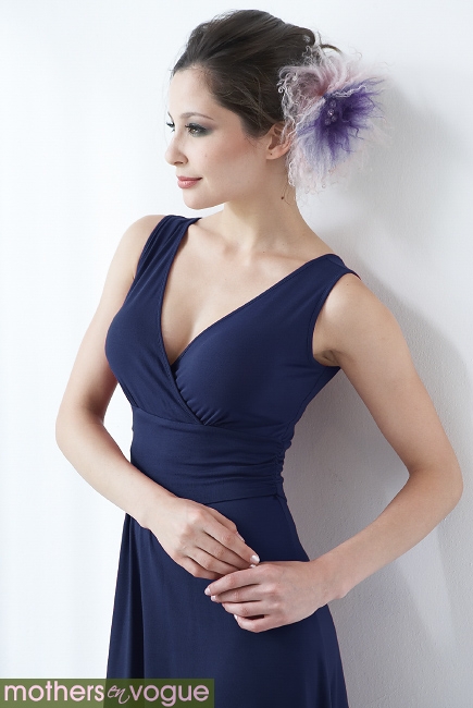 Платье Mothers en Vogue "Sophia", цвет серо-синий