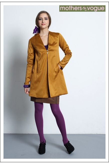 Двусторонний плащ Symphony, цвет фиолетовый-черный