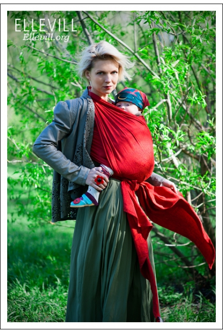 Слинг с кольцами Ellevill Paisley Tango