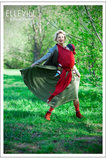 Слинг с кольцами Ellevill Paisley Tango