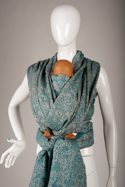 Слинг-шарф Diva Milano cо льном, Veneziano Mare