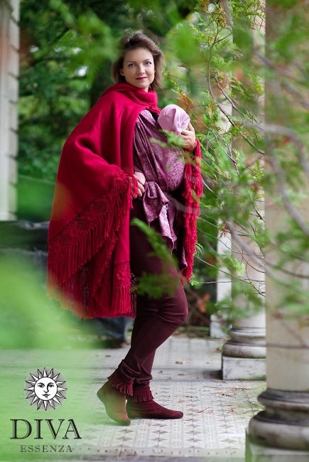 Слинг-шарф Diva Essenza, Berry Linen