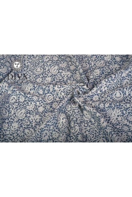 Слинг-шарф Diva Milano, Veneziano Eclipse со льном и шелком