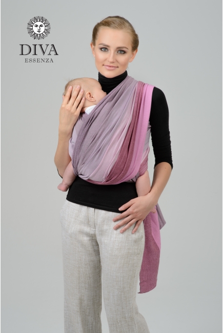 Слинг-шарф двойного диагонального плетения Diva Essenza, Zeffiro