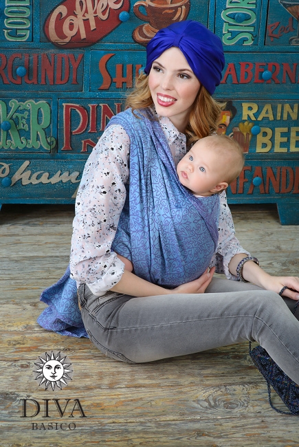 Слинг-шарф Diva Basico, Celeste