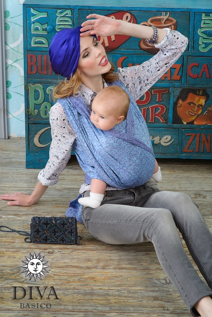 Слинг-шарф Diva Basico, Celeste