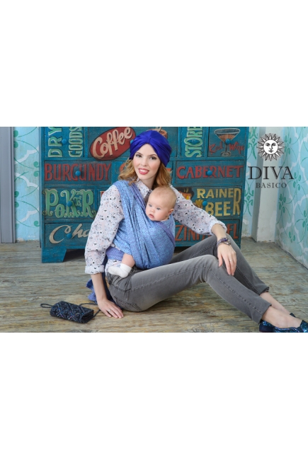 Слинг-шарф Diva Basico, Celeste