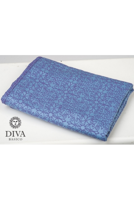 Слинг с кольцами Diva Basico, Celeste