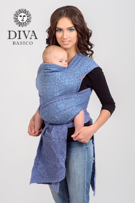 Май-слинг Diva Basico, Celeste