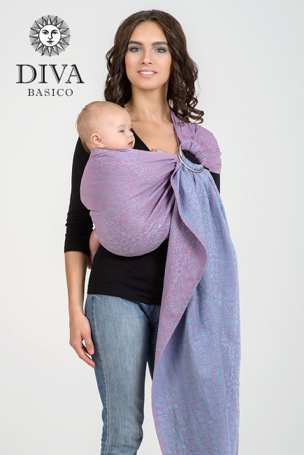 Слинг с кольцами Diva Basico, Orchidea