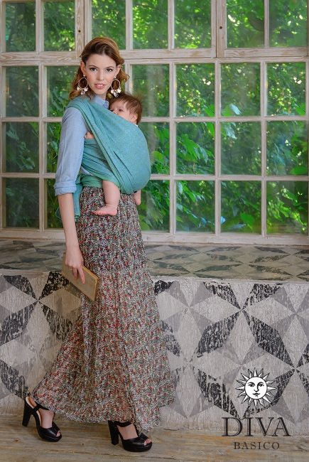 Слинг-шарф Diva Basico, Lime