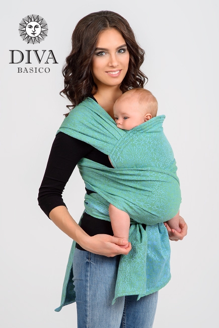 Май-слинг Diva Basico, Lime