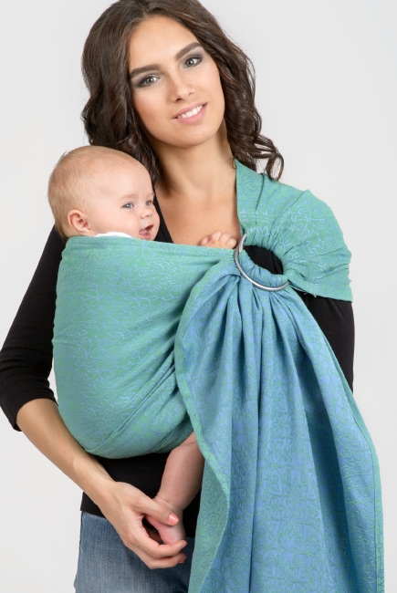 Слинг с кольцами Diva Basico, Lime