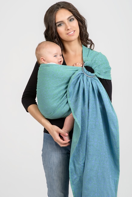 Слинг с кольцами Diva Basico, Lime