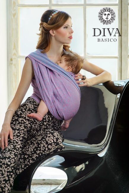 Слинг-шарф Diva Basico, Orchidea