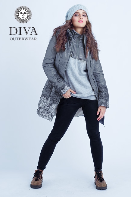 Слингокуртка демисезонная 4 в 1 Diva Outerwear Pietra