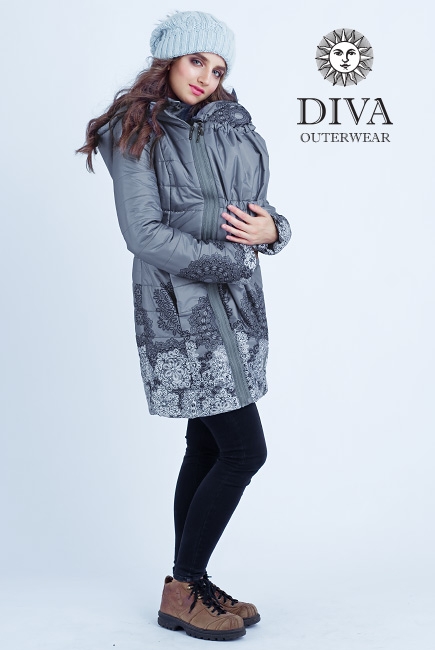Слингокуртка демисезонная 4 в 1 Diva Outerwear Pietra