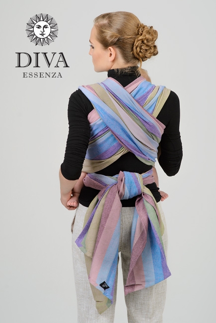 Слинг-шарф двойного диагонального плетения Diva Essenza, Prato